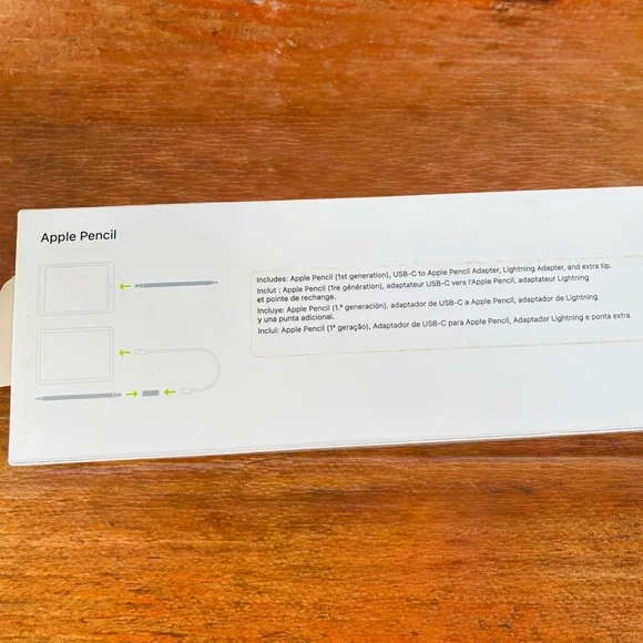 Apple Pencil (1st Generation) with USB-C to Pencil Adapter - White New in Box - Picture 4 of 8